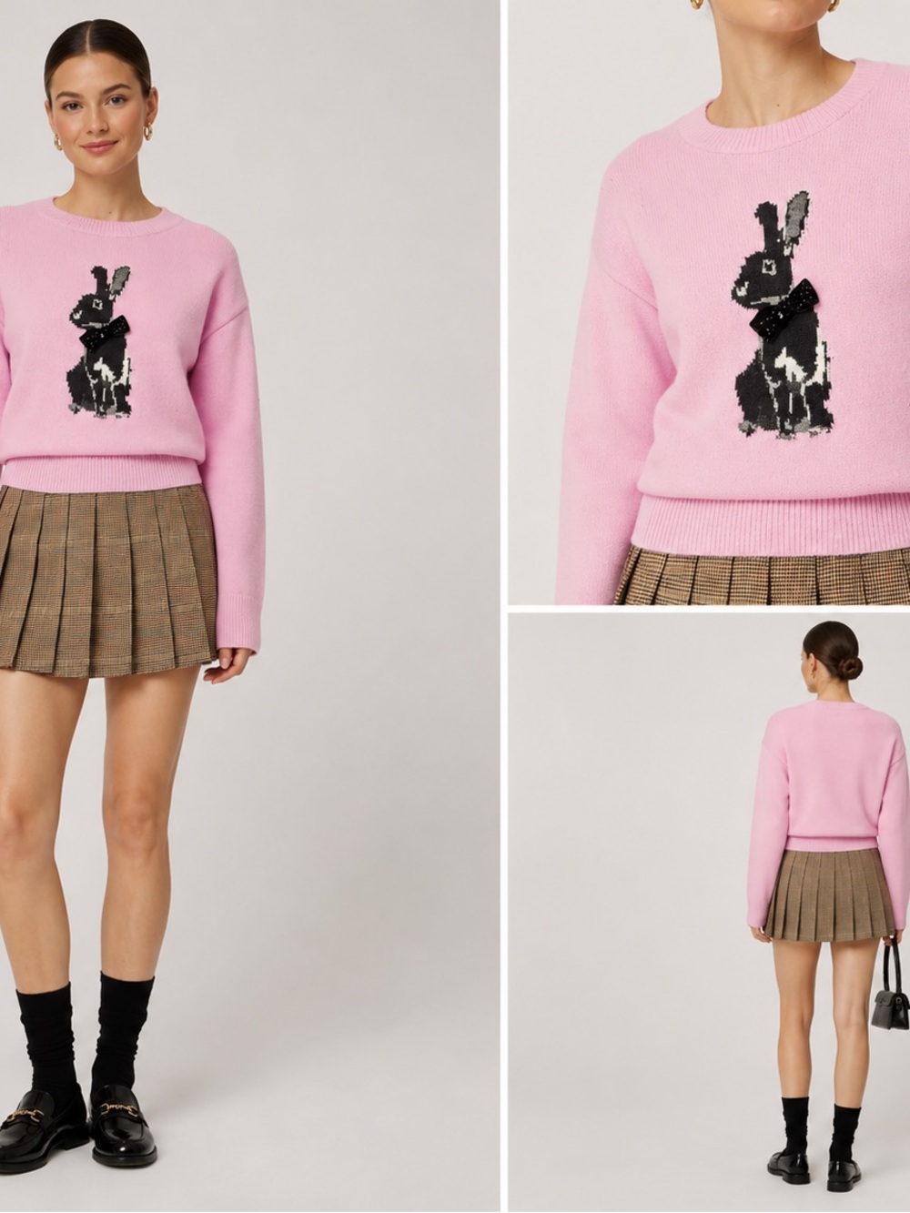 New with Tag! Anthropologie. English Factory Adorable Bunny Sweater XSP